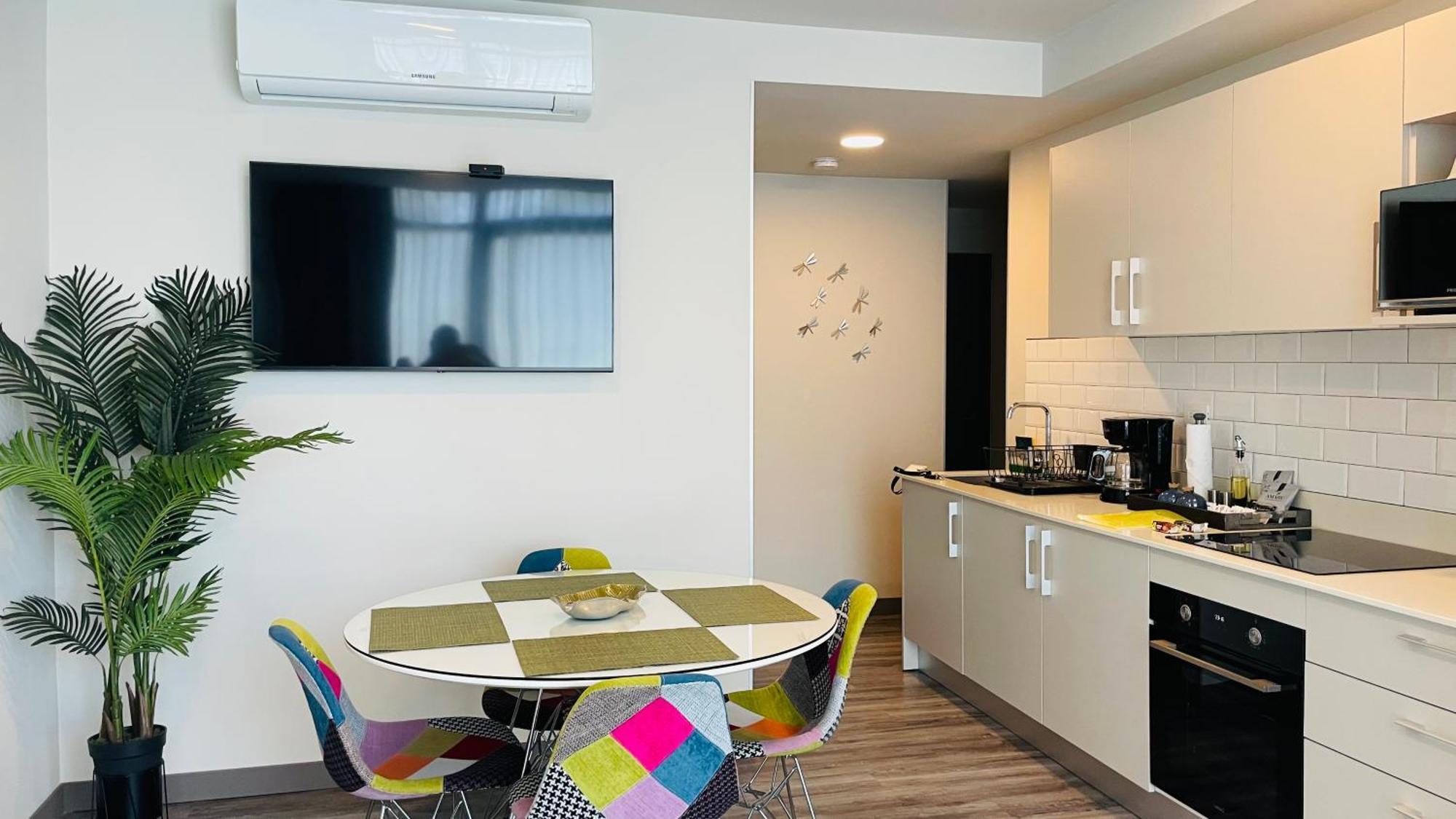 Cozy Apartment With Terrace, Sj Cosmopolitan Tower #402 San José Exteriör bild