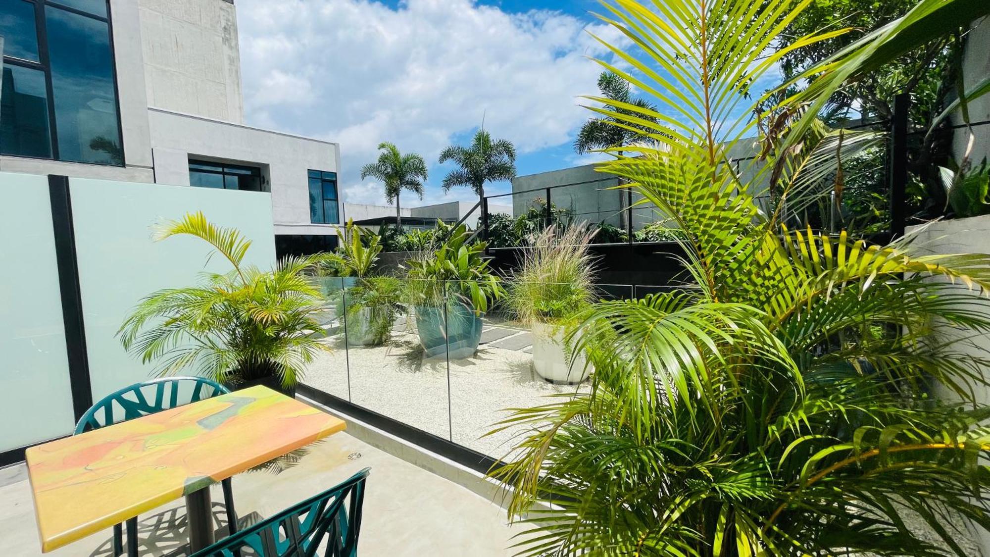 Cozy Apartment With Terrace, Sj Cosmopolitan Tower #402 San José Exteriör bild
