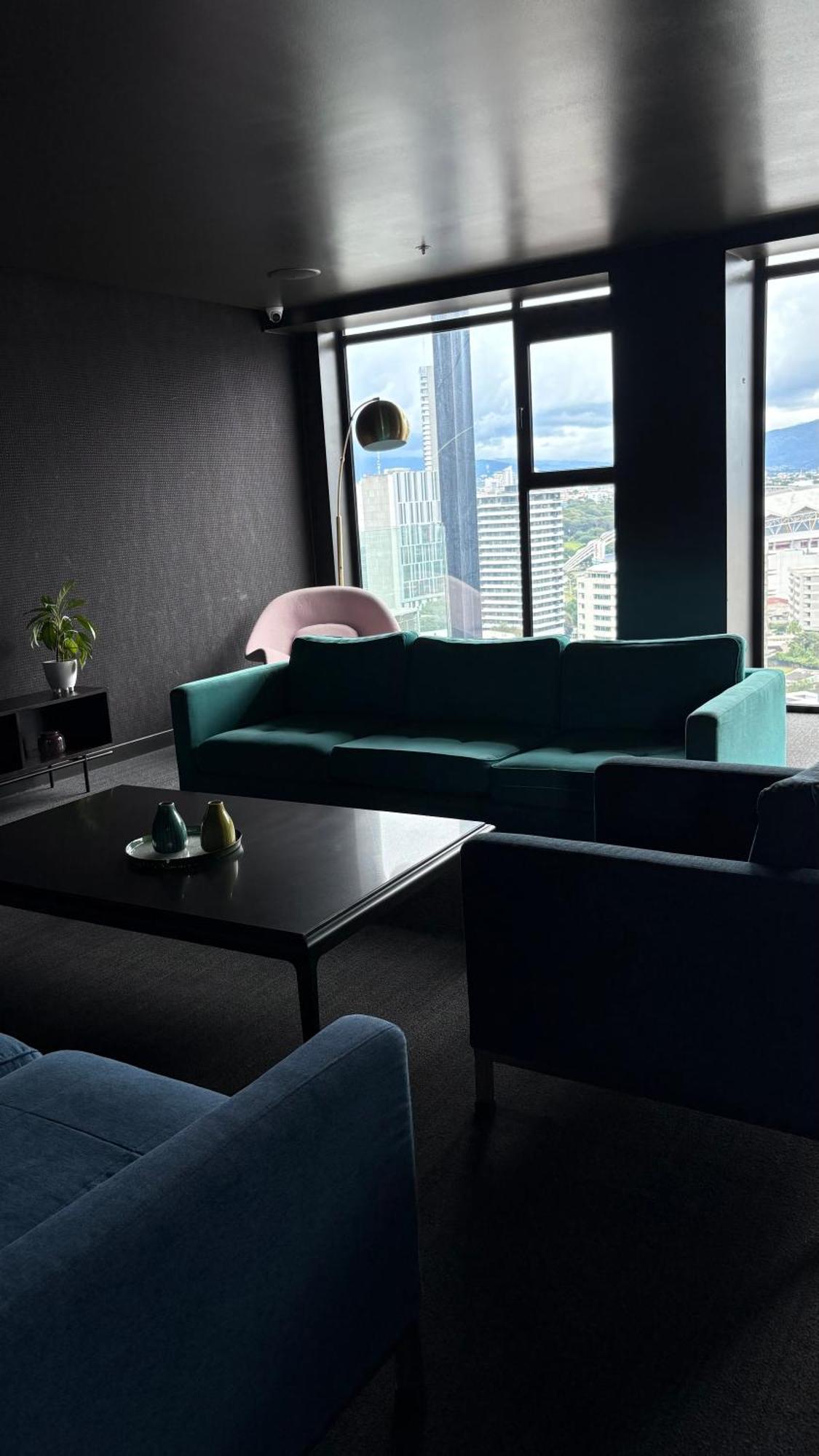 Cozy Apartment With Terrace, Sj Cosmopolitan Tower #402 San José Exteriör bild